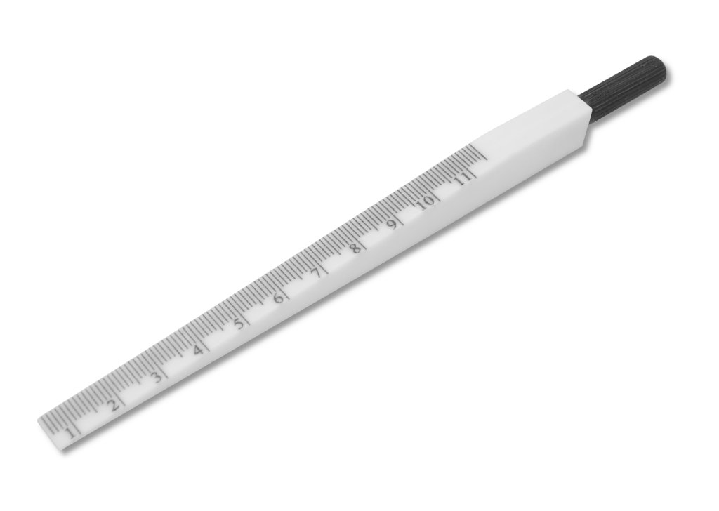 Messkeil aus Kunststoff 0,5 - 11 mm Messkeil aus Kunststoff 0,5 - 11 mm