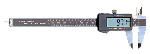Digital Messschieber für Linkshänder 0 - 150 mm (0 - 6 inch)