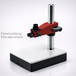 Feinmesstisch mit Keramik-Messfläche und Granitfuß DIN876/00 250 mm x 200 mm / 230 mm