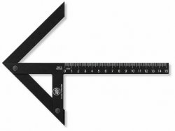 Zentrierwinkel aus Aluminium 100 mm x 70 mm