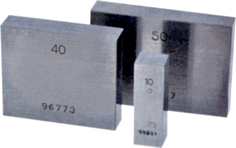 Endmaß Endmass Parallelendmaße Stahl Parallelendmaß EINZELN 0,5-100mm DIN 3650 